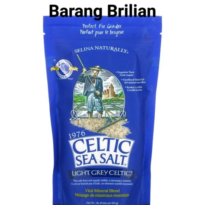 Celtic Sea Salt Light Grey Celtic 454 Gram