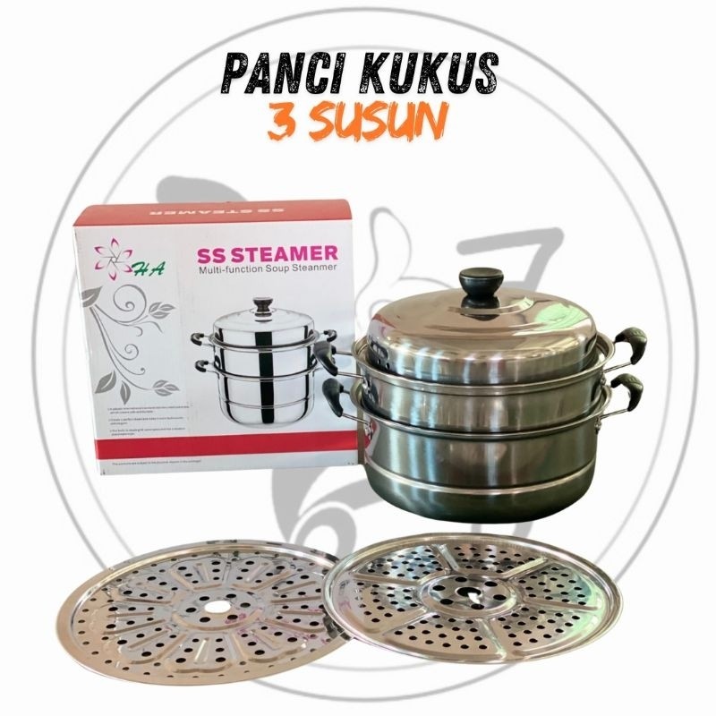 Panci Stainlis Antilengket Stainlees Alumunium Mpasi Presto Gratis Ongkir Susu Pnci Anti Karat 2In1 
