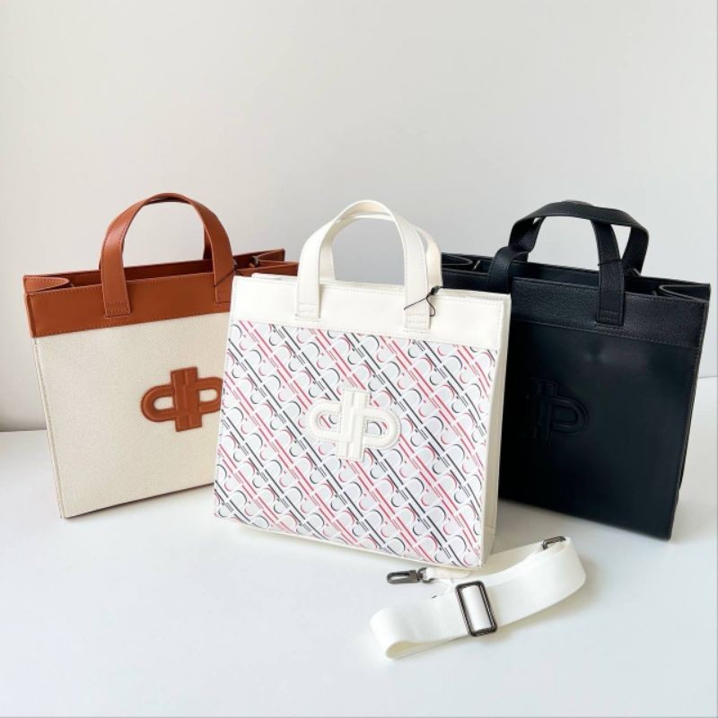 PROMO SALE Tas pedro selempang jinjing hitam coklat putih