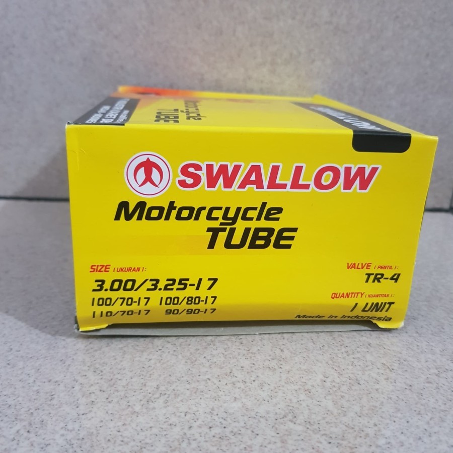 Ban Dalam Motor Swallow 300/325-17 | Untuk Motor Ukuran 90/90-17 | 100/70-17 | 100/80-17 | 110/70-17
