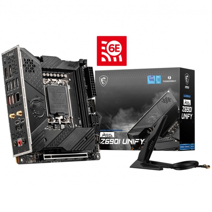MSI MEG Z690I UNIFY DDR5 INTEL Z690 LGA1700 MOTHERBOARD