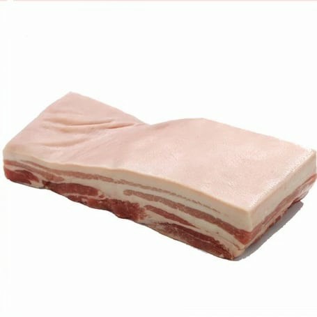 

Imported belly boneless rind on / pork belly / samcan 1kg daging perut