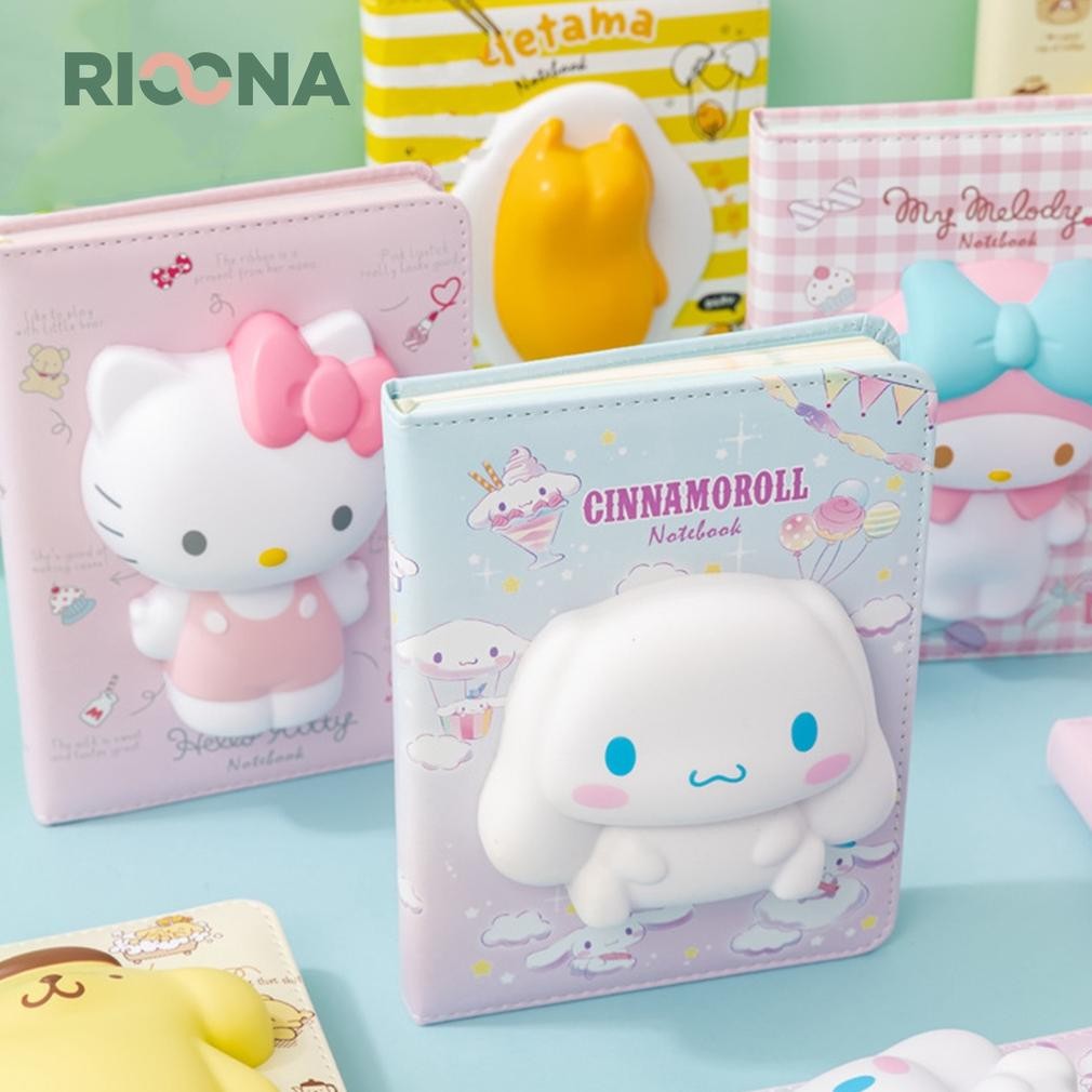 

Trt Buku Squishy Sanrio Daily Notebook Agenda Buku Catatan Anak Buku Tulis Diary Squishy TERLARIS