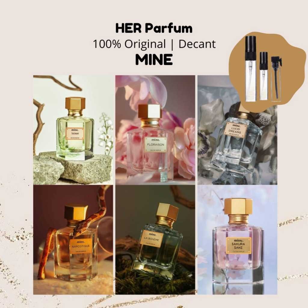 Share in Jar Bottle Decant Perfume Parfum MINE Perfumery