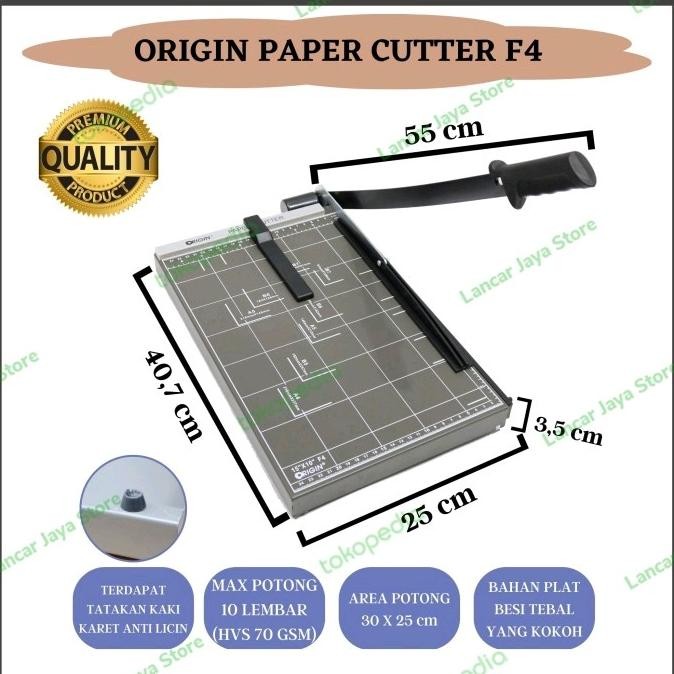 

Alat Pemotong Kertas / Paper Cutter Origin F4