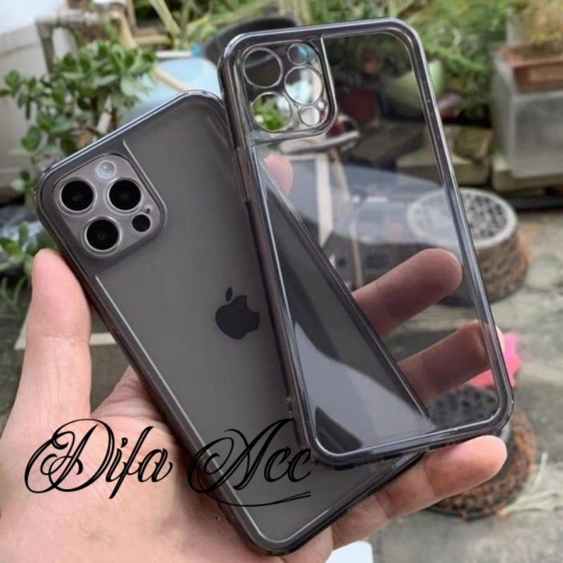 VIVO V21E / V20 case hitam bening clear black Silikon Soft Case TPU Kristal Bening Tahan Banting