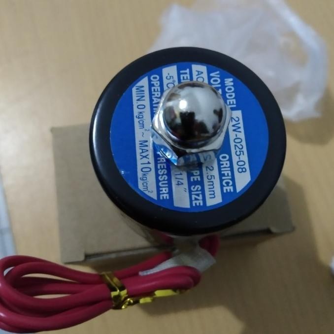 selenoid gas mesin pengering pakaian