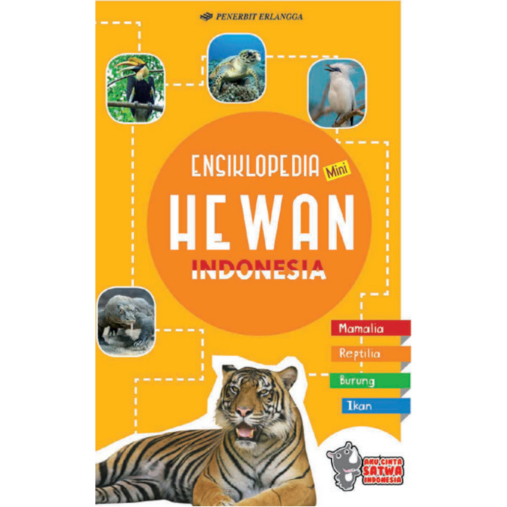 Buku Anak ENSIKLOPEDIA MINI HEWAN INDONESIA