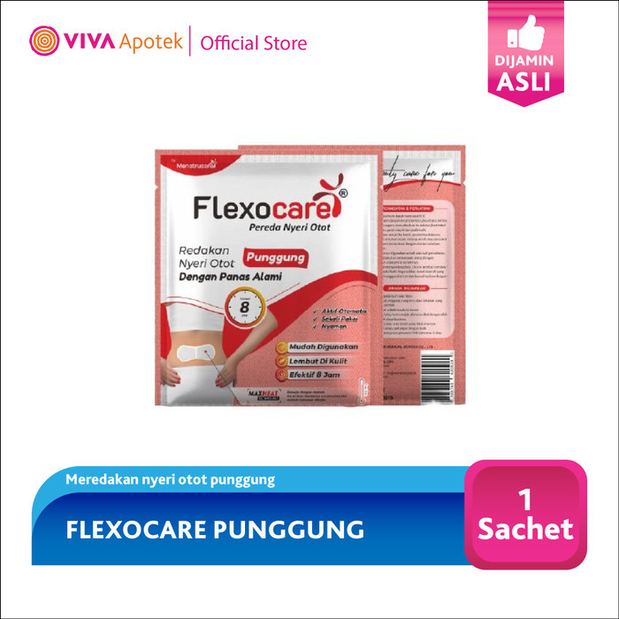 Flexocare untuk Meredakan Nyeri Otot Punggung (1 Pcs)