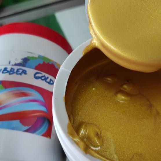 

Rubber Gold/Tinta Gold/Tinta Emas Waterbase 1Kg
