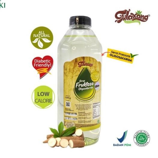 

Gulakong Gula Singkong Cair / Sirup Fruktosa Oligosakarida - 1350 G