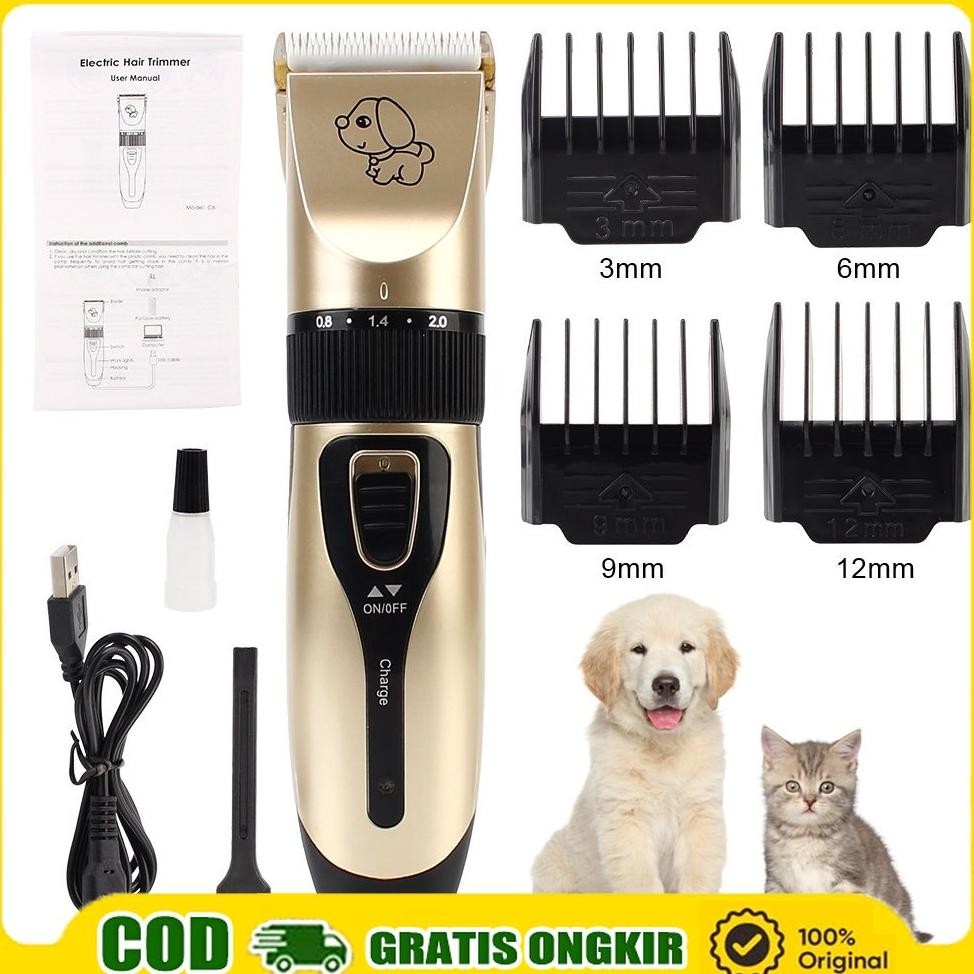 Pet Clipper / Alat Cukur Bulu Kucing / Pencukur Bulu Kucing / Alat Cukur Kucing / Cukur Bulu Kucing 
