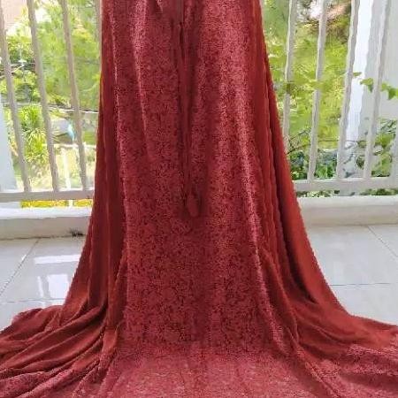 mukena silky premium-mukena dewasa-antem sasrahan pernikahan-jumbo