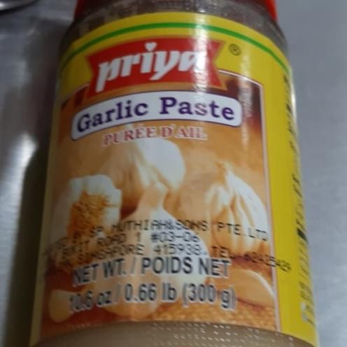 

>>>>>] GARLIC PASTE PRIYA 300G / Pasta Bawang Putih / Acar India