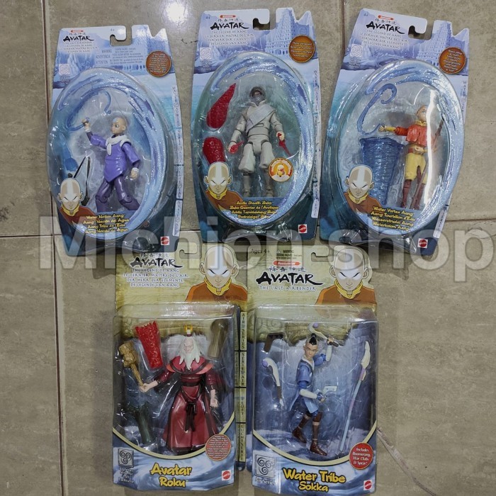Avatar Original Toys He Action Figure Mattel Avatar Aang Zuko Roku Avatar The Legend Of Aang Water
