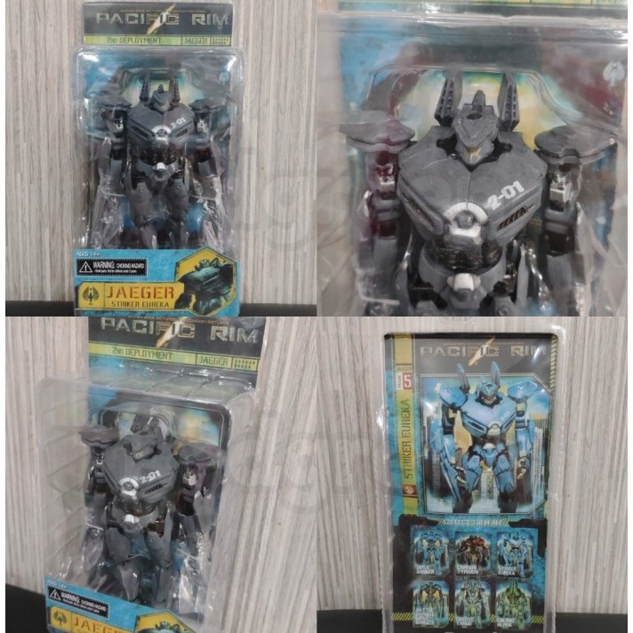 Mainan Action Figure Neca Pacific Rim Jaeger Striker Eureka Mainan