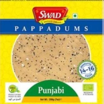 

Buruan serbu] PAPPADUMS PUNJABI SWAD 200G / Cemilan Tradisional / Kerupuk India