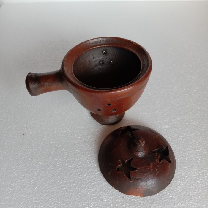 Han Cupu Gerabah Tanah Liat Tempat Bakar Dupa