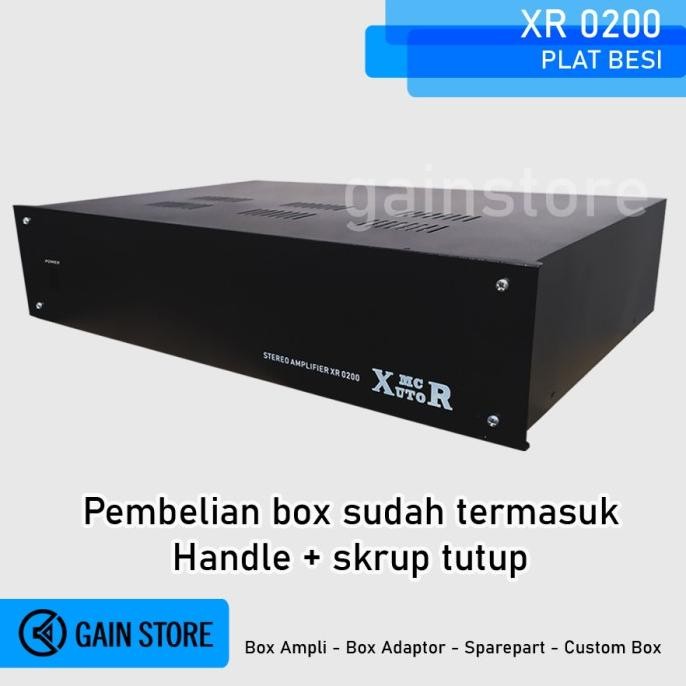 READY Box Ampli Amplifier power XR 0200 polos/usb