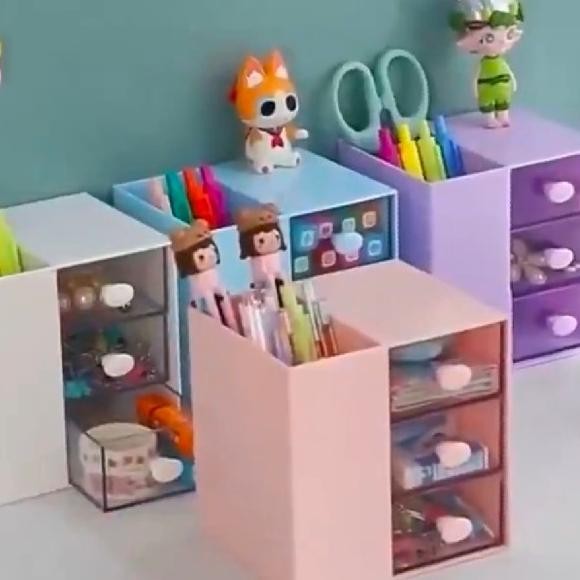 

Tempat Sil Desk Organizer Holder Rak Meja Rak Alat Tulis