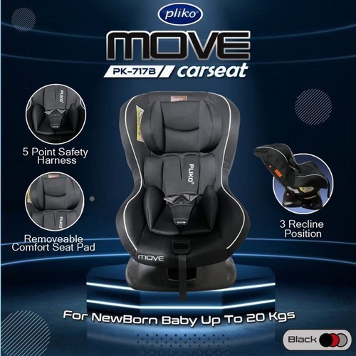Ve Pliko Car Seat Carseat Move Pk 717 B / Dudukan Mobil Bayi