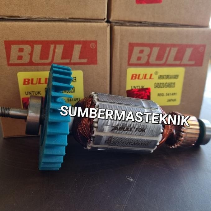 Armature Makita Ga6020 Angker Gerinda Tangan Makita 6" Ga 6020 Bull
