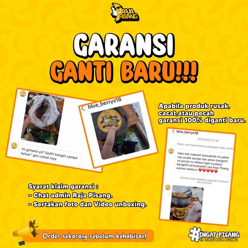 

gha-65 Paket Sejoli Isi 2 Toples Kripik Pisang Coklat Lumer snack Cemilan bananachips Murah