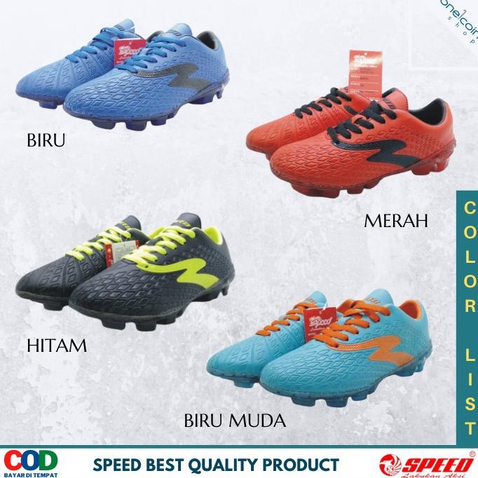 SEPATU BOLA LAKI LAKI PILIHAN WARNA SPEED NAPOLI 04