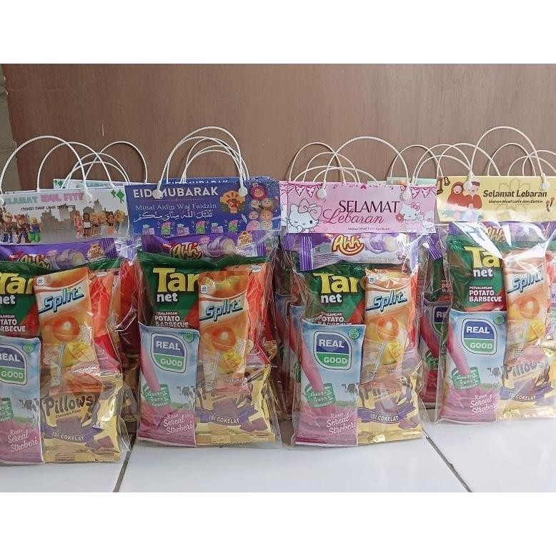 

uk-12 Paket Hemat FS051B (isi 10 paket) bingkisan ulang tahun / hadiah lomba / snack makanan Terlaris
