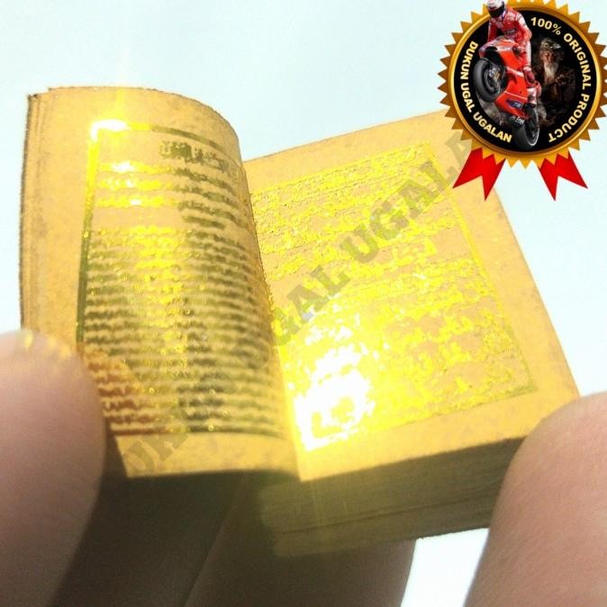 

Kitab Stambul Al Quran Mini Tinta Emas 30 Juzz Cover Kulit Original