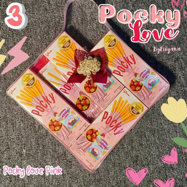 

ew-45 Pocky Love Hampers Snack Box Kado Ulang Tahun Pacar Kado Valentine Gift Box Hampers Coklat Premium Hadiah Boneka Wisuda Anniversary Sempro Sahabat Hadiah Unik Cewek Cowok Murah