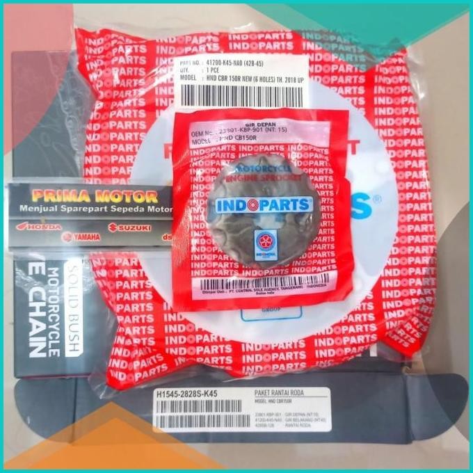 GEAR SET CBR 150 R LED INDOPART GIR SET CB150R 2021 LUBANG 6 INDOPARTS