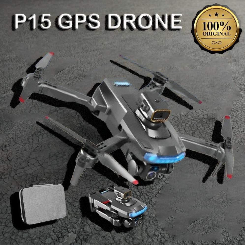 PROMOOO P15 DRONE NI KAMERA HD 8K PROFESIONAL, DRONE GPS HD CAMERA