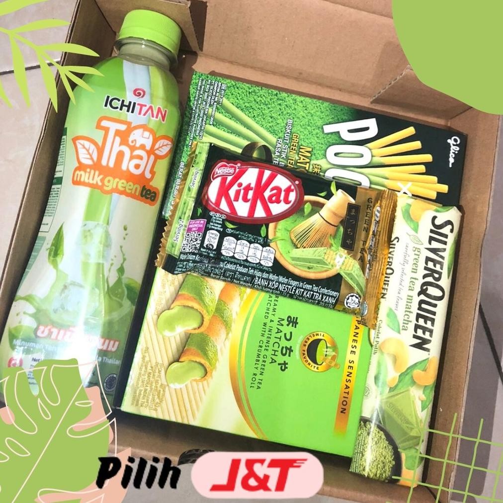 

hj-43 Hampers box snack bok gift box wisuda ulang tahun greentea dykaorii Original