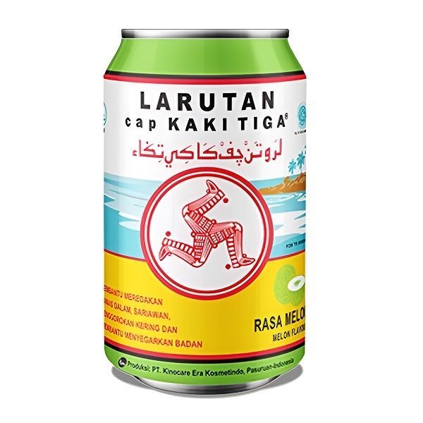 

LARUTAN CAP KAKI TIGA MELON CAN 320 ML