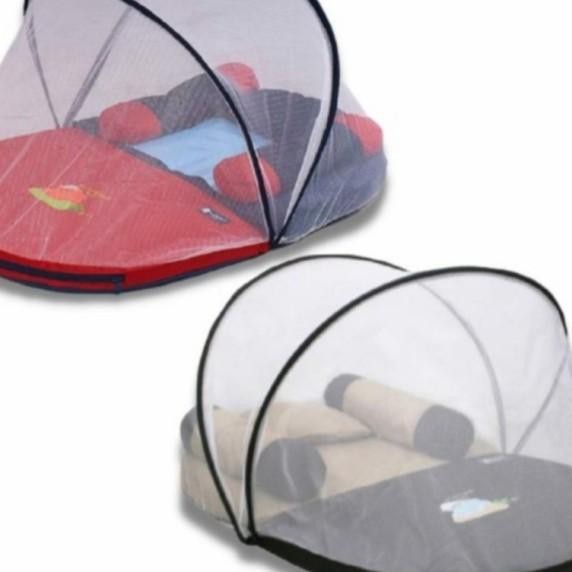 Kasur Bayi Busa Lipat Oval + Kelambu Cintaka Ctk 1403