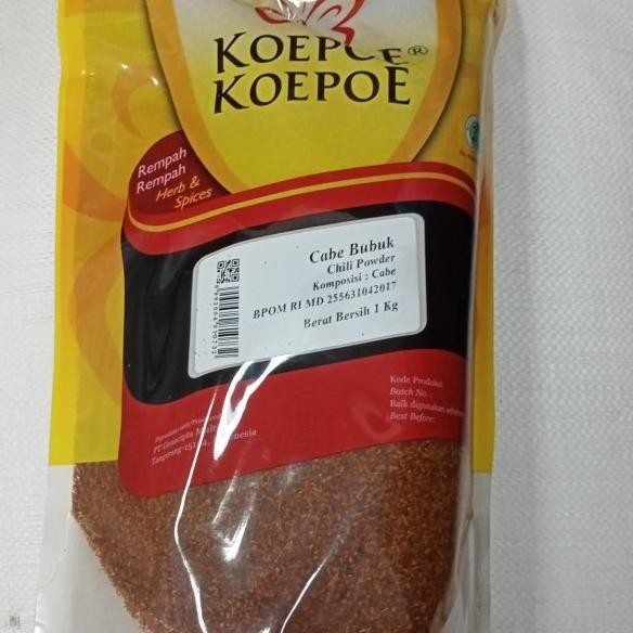 

Cabe Bubuk Koepoe Uk 1Kg Exp Ags 2021