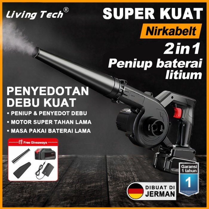 21V Blower Mesin Blower Tangan Baterai Cordless Blower Blower Blower