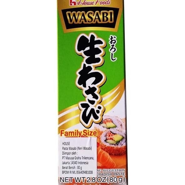 

House Neri Wasabi In Tube Jumbo 80 Gr