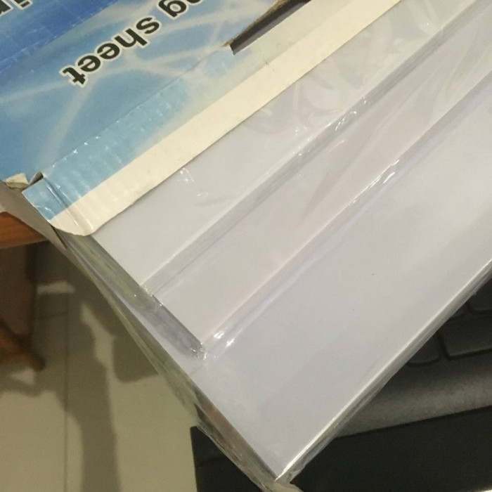 

Terbaru!!! Kertas PVC ID Card Instan 0,76mm Double Side White, Grosir