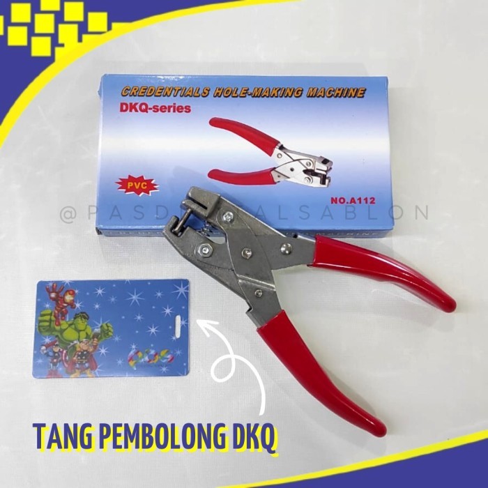 

Terbaru!!! Pembolong Kartu Id Card / Tang Pvc Id Card DKQ