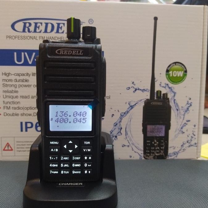 radio ht redell uv 99 plus dualband 10 watt murah