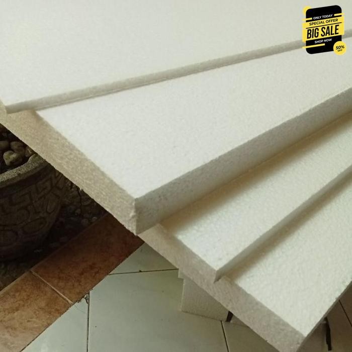 

New Arrival Styrofoam Sterofoam Gabus 50 Cm X 100 Cm Qc Pass