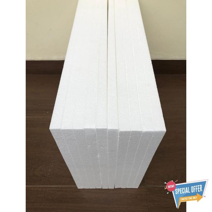 

Promo Hemat Styrofoam Lembaran 100 X 50 X 2Cm Lembaran Packing Lembaran Dekorasi Papan Styrofoam / Ekspedisi Promo Hemat