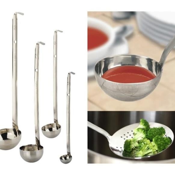 Irus Stainless Ukur 360Cc / Centong Bakso / Syrup Ladle / Soup Ladle