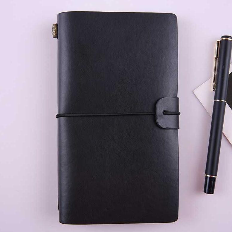 

HANDNOTE Buku Catatan Notebook Diary Cover Kulit Vintage A6 - WTN101-L