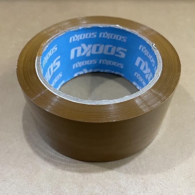 

(:(:(:(] SOOKU LAKBAN COKLAT 2 INCH X 90 YARD ( 48MM X 90 YARD) LAKBAN 2