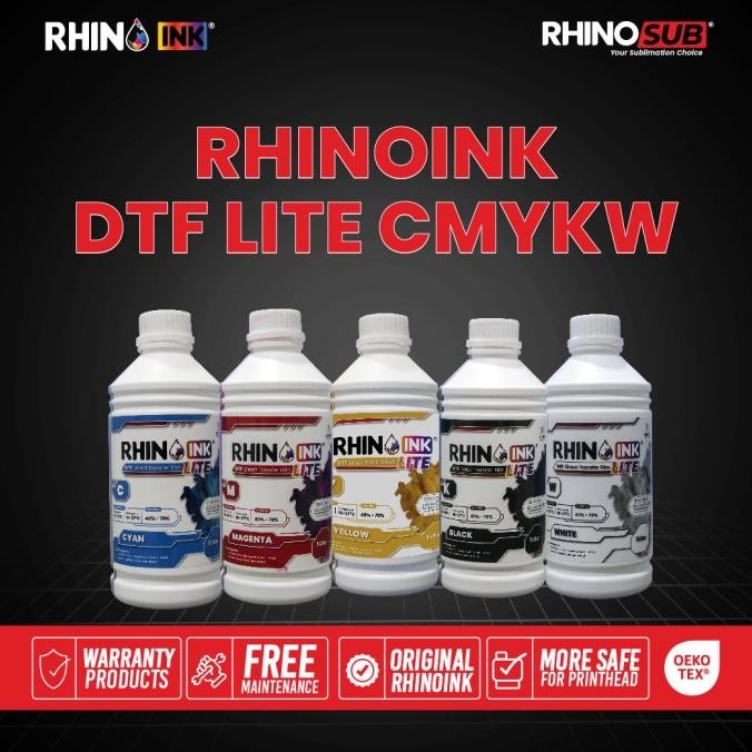 

NEW Rhino Ink Tinta DTF A3