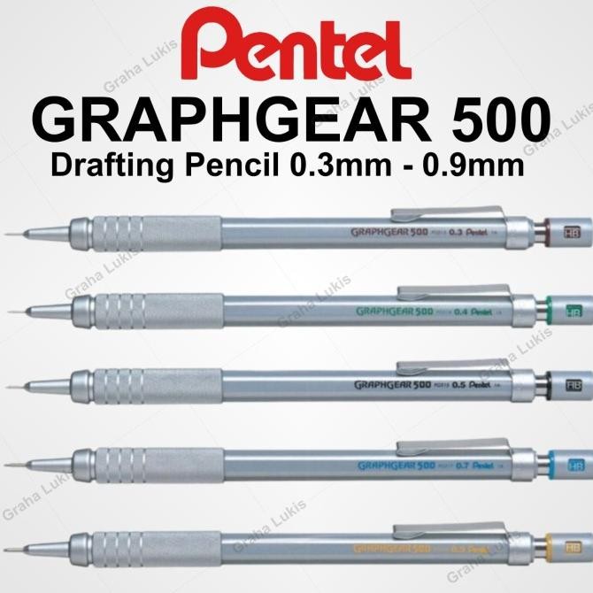 

NEW Pentel Graph Gear 500 Drafting Pencil - 0.3 mm