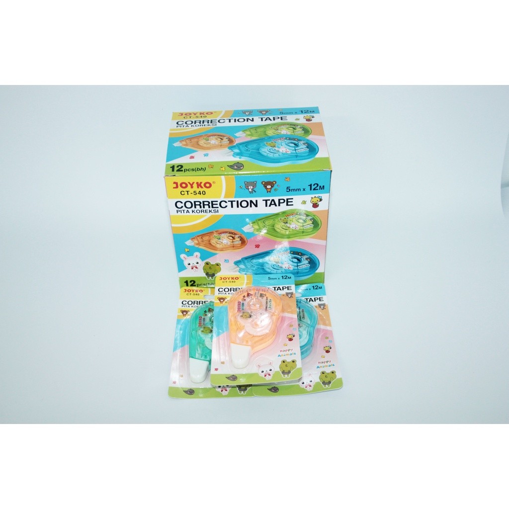 

Correction Tape Joyko CT-540 Ukuran 5mm x 12M